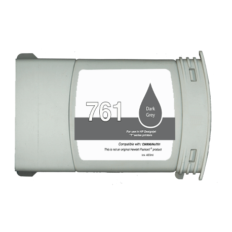 HP CM996A / 761 Cartouche d'encre Gris foncé Remanufacturé