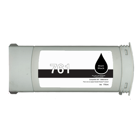HP CM997A / 761 Cartouche d'encre Noir Mat Remanufacturé